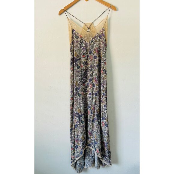 ZADIG & VOLTAIRE Womens Sz Small revel print mandala maxi dress - Picture 2 of 16